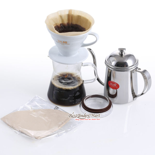 Set Drip Coffee VO2 Kèm Ly Và Bình Chuyên Dụng Yami