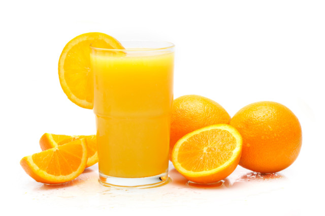 Nước ép trái cây nguyên chất từ cam