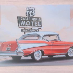 Tranh inox Hình Xe Ôtô