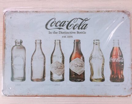 Tranh inox Chai Coca