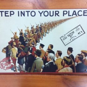 Tranh inox Hình Một Đoàn Người