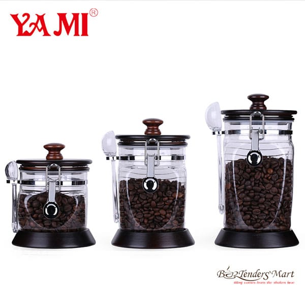 Coffee Been Canister - Hộp Đựng Cà Phê 800cc - YaMi YM-403WS - Siêu Thị Dụng Cụ Bar và Cafe