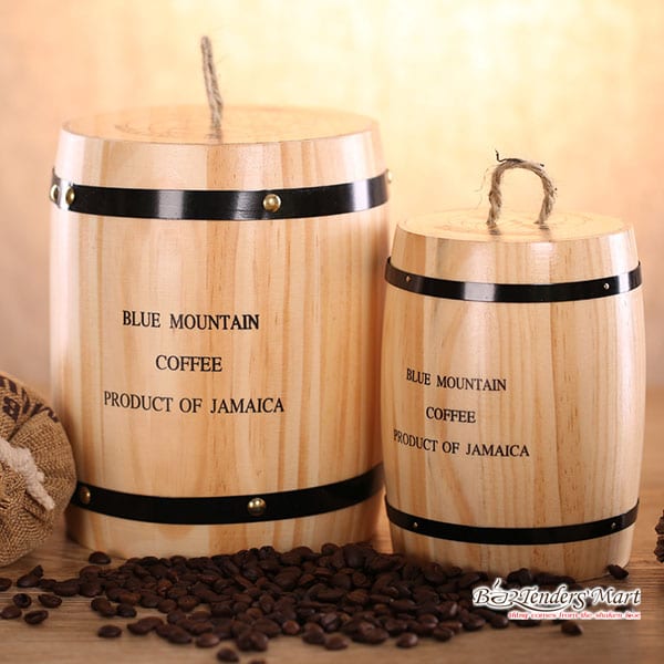 Wood Green Coffee Canister 0.5pound - Hộp Đựng Cà Phê YaMi YM3001