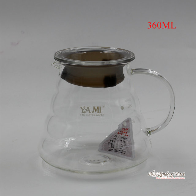 Bình Thủy Tinh Đựng Cafe - Yami Coffee Server 360ml