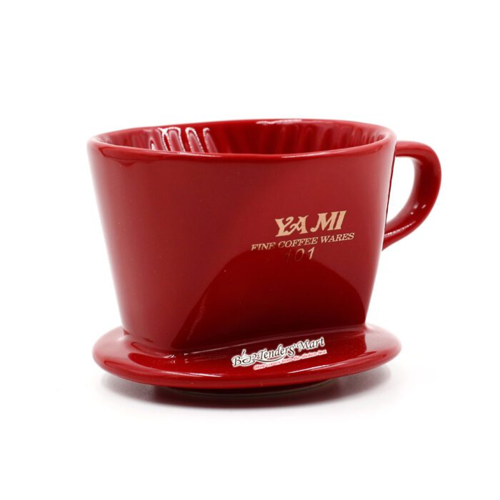 Phễu Lọc Cafe Màu Đỏ- Coffee Drip Ceramic 1-2 Cup-02 Phễu Lọc Cafe Màu Đỏ- Coffee Drip Ceramic 1-2 Cup-02