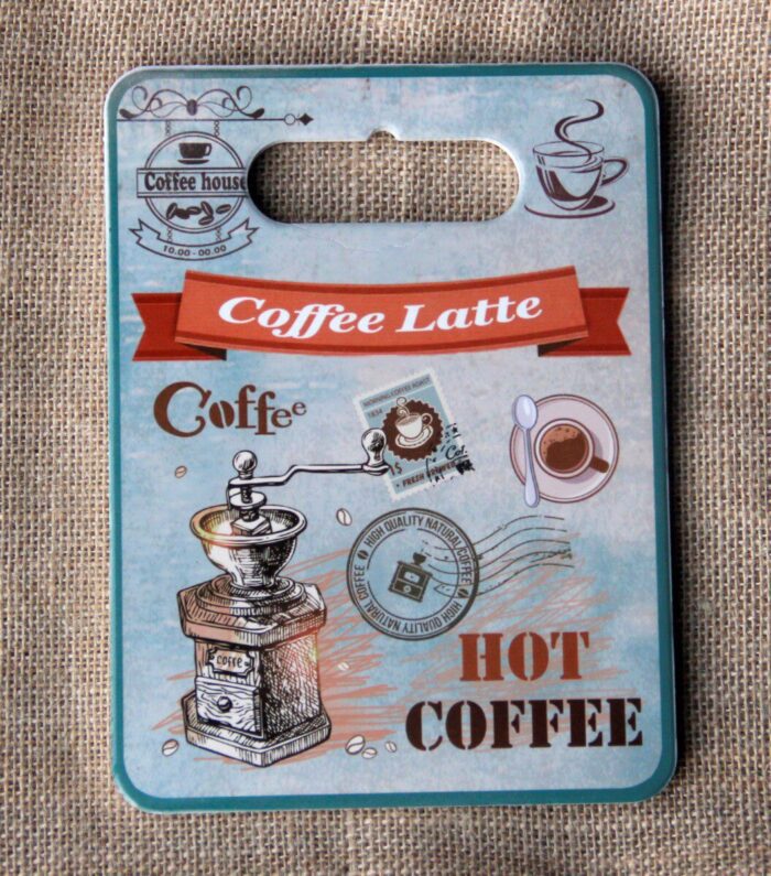 Tranh Sứ Hình Chữ Nhật Coffee Latte Tranh Sứ Hình Chữ Nhật Coffee Latte