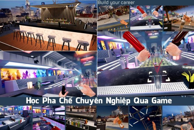 Học Pha Chế Chuyên Nghiệp Qua Game