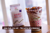 Công thức pha chế dành cho ngày Valentine - Tea Latte With Hazelnut