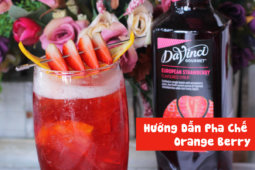 Hướng Dẫn Pha Chế Cho Mùa Yêu Thương 14 tháng 2 - Orange Berry