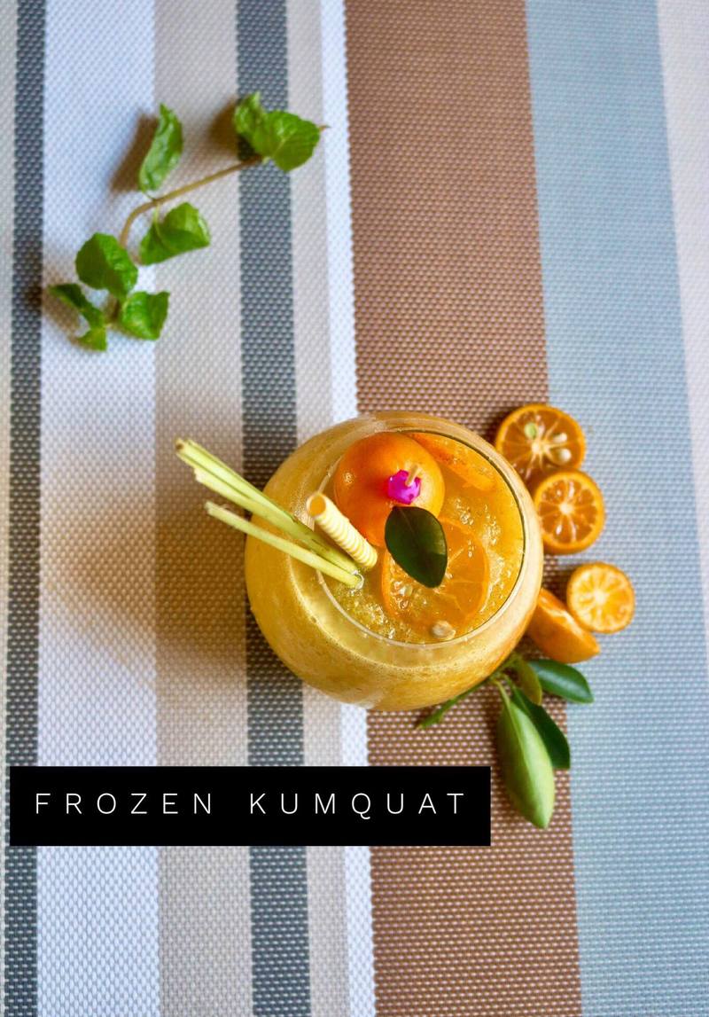 Công Thức Pha Chế FROZEN KUMQUAT