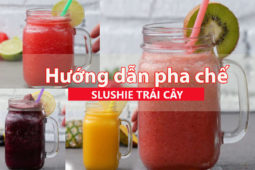 pha chế slushie trái cây