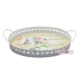 Khay Oval Vintage Quai Nhỏ