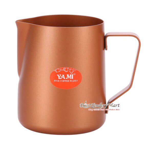 Ca Đánh Sữa YaMi Màu Đồng - Teflon Milk Pitcher