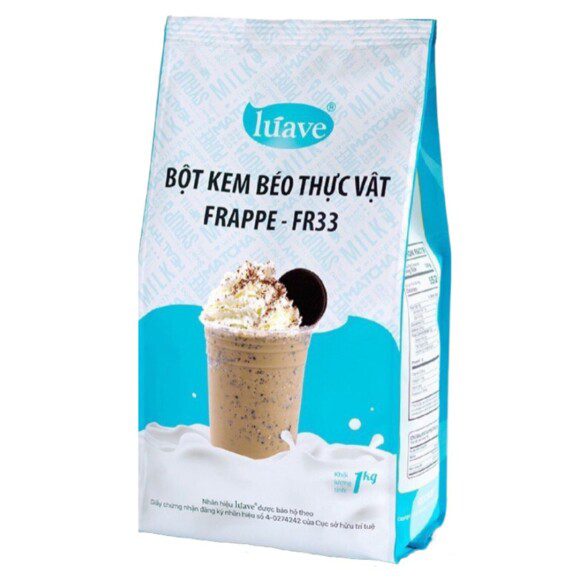 Bột Kem Béo Thực Vật Frappe Luave (1kg)