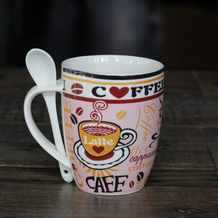 ly sứ coffee có muỗng lysucoffeecomuong12