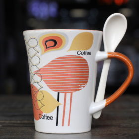 Ly Sứ Coffee Có muỗng