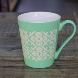 Ly sứ hoa văn 1 Ly sứ hoa văn - Hình ảnh 1