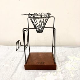 Kệ Pha Chế Coffee Yami Bằng Inox Màu Đen YM60502