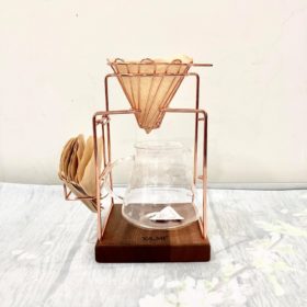 Kệ Pha Chế Coffee Yami Bằng Inox Màu Vàng Gold YM60501