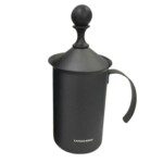 Bình Tạo Bọt Sữa Teflon Black Milk Frother (300cc)