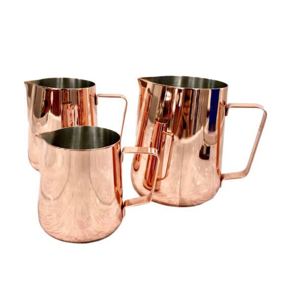 Ca Đánh Sữa Inox Mạ Màu Rose Gold – Milk Jug