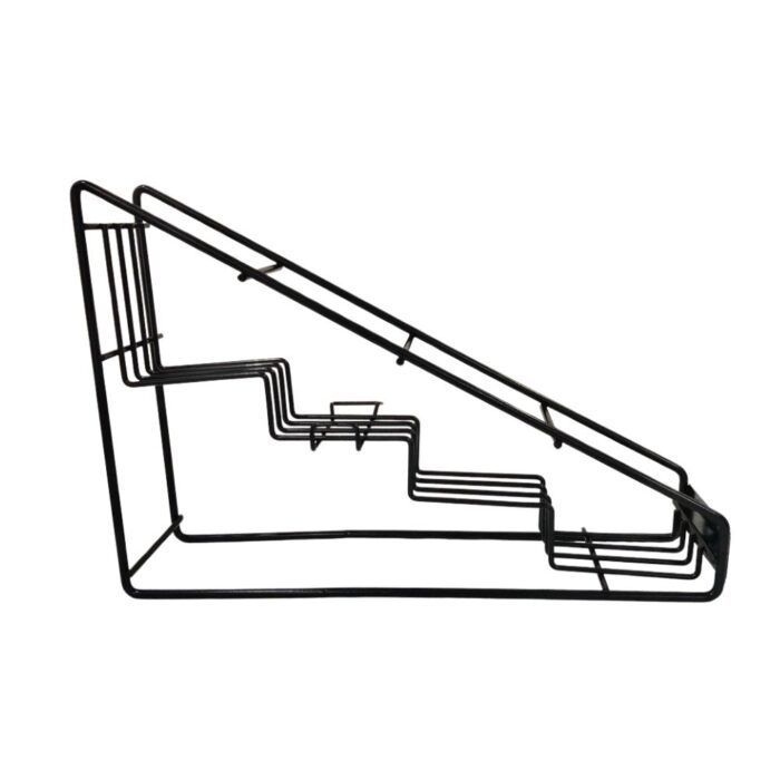 ke-de-ly-nghieng-mau-den Kệ Để Ly Inox Nghiêng Màu Đen