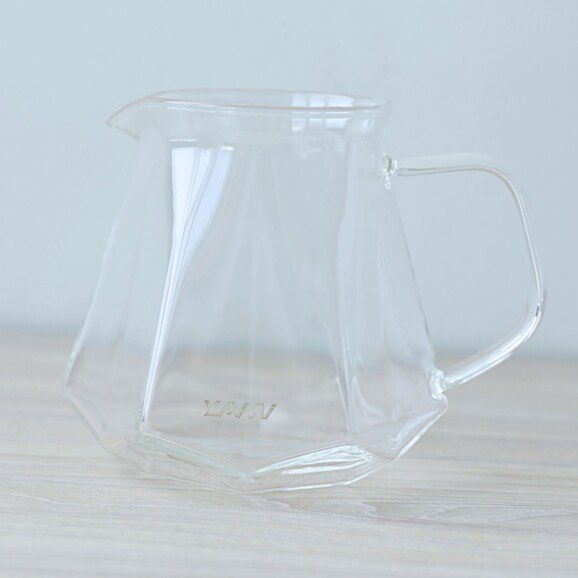 Bình Thủy Tinh Không Nắp - Glass Pot (650cc)