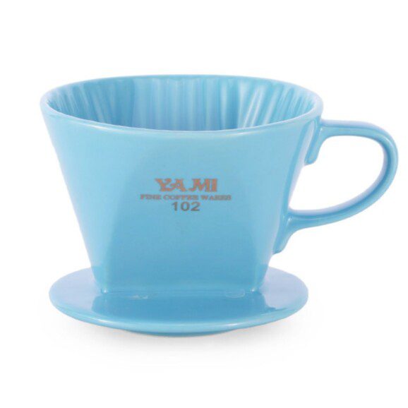 Phễu Lọc Cafe Màu Xanh Dương Coffee Drip Ceramic 2-4 Cup