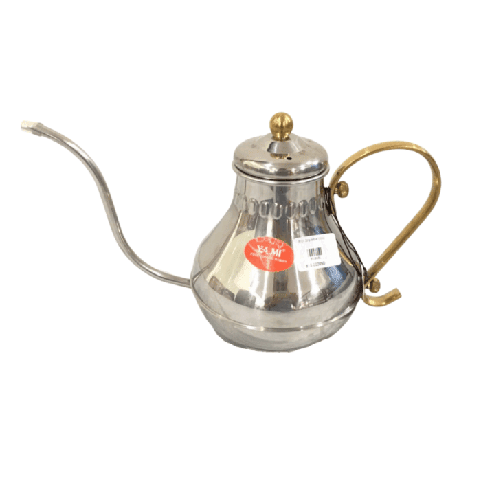 binh-dun-nuoc-coffee-drip-kettle-1000cc-màu-bạc-1 Bình Đun Nước Coffee Drip Kettle 1000CC Màu Bạc