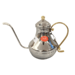 Bình Đun Nước Coffee Drip Kettle 1000CC Màu Bạc