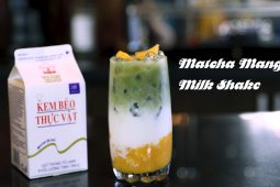 Hướng Dẫn Pha Chế Matcha Mango Milk Shake