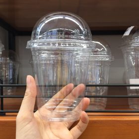 Ly Nhựa Take Away Nắp Cầu (350ml)