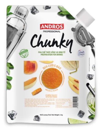 Chunky Mứt Dưa Lưới và Đào 1kg