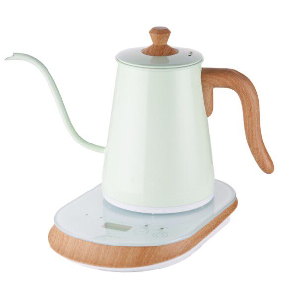 Electronic Drip Kettle - Green (600ml)