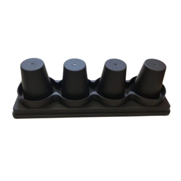 ke-de-ly-4-mau-den Kệ Để Ly Bốn Đầu Đen