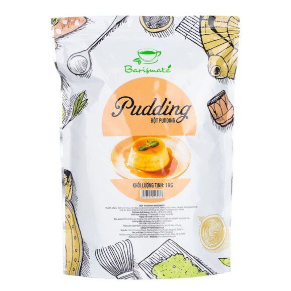 Bột Pudding Barismate 1kg