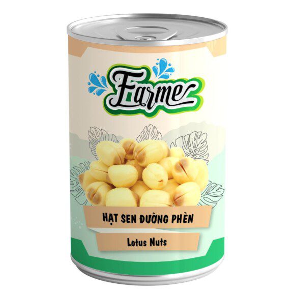 Hạt Sen Đường Phèn Farme (560g)