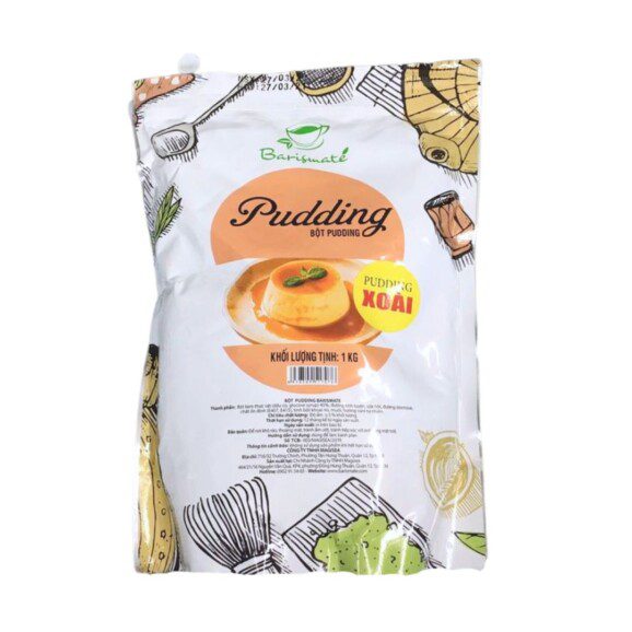 Bột Pudding Xoài Barismate (1kg)