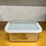 Khay topping inox 1000ml (15cmx10cm)