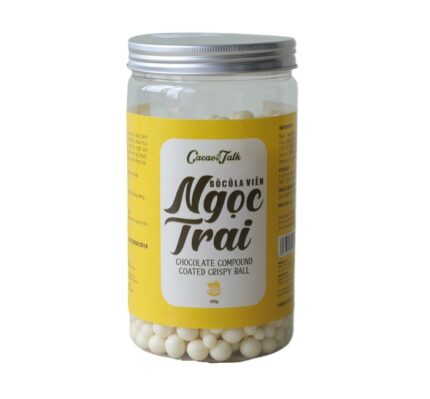 Sô Cô La Viên Ngọc Trai Cacao Talk - Hương Vani (400g)