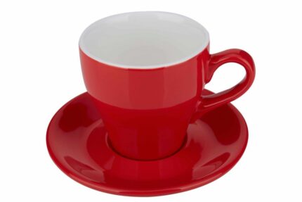 Ly sứ coffee chuẩn WBC 280CC màu đỏ
