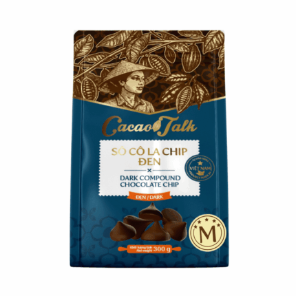 Sô Cô La Chip Đen Cacao Talk (300g)