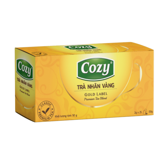 Trà Cozy Nhãn Vàng