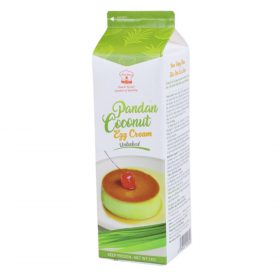 Kem Trứng Flan Sữa Dừa Lá Dứa (1kg)