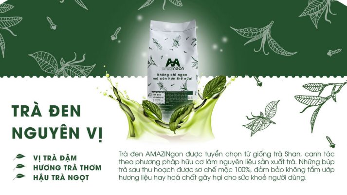 Ưu điểm của Trà Đen Nguyên Vị AMAZINgon