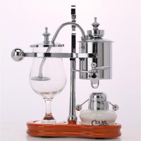 Bộ Pha Cà Phê - Balancing Syphon Coffee Maker Silver Đế Tròn (YM1309)