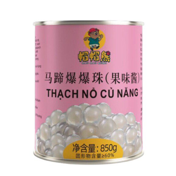 Thạch Nổ Củ Năng Maomao (850g)