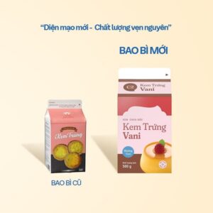 Kem Trứng Nhất Hương (500g) 1 thong bao thay doi bao bi kem trung 500g 1