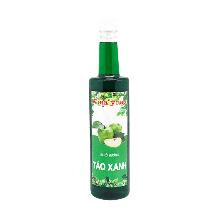 syrup-vina-tao-xanh-750ml Siro Táo Xanh Vina - Vina Syrup Táo Xanh