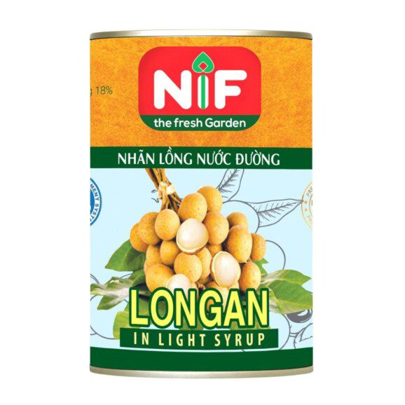 Nhãn Ngâm Đóng Hộp NIF